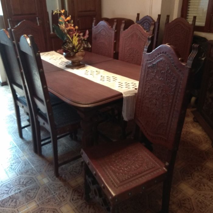 Mobília de sala de jantar