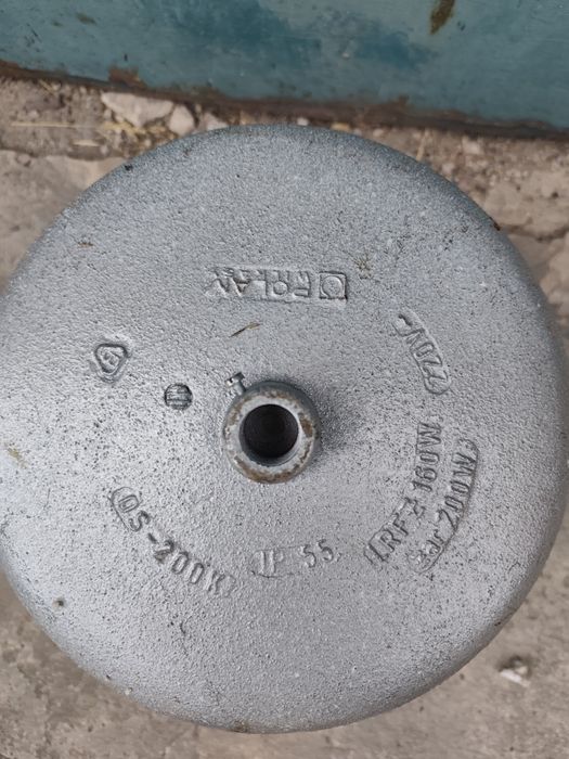 Lampa przemysłowa PRL vintage