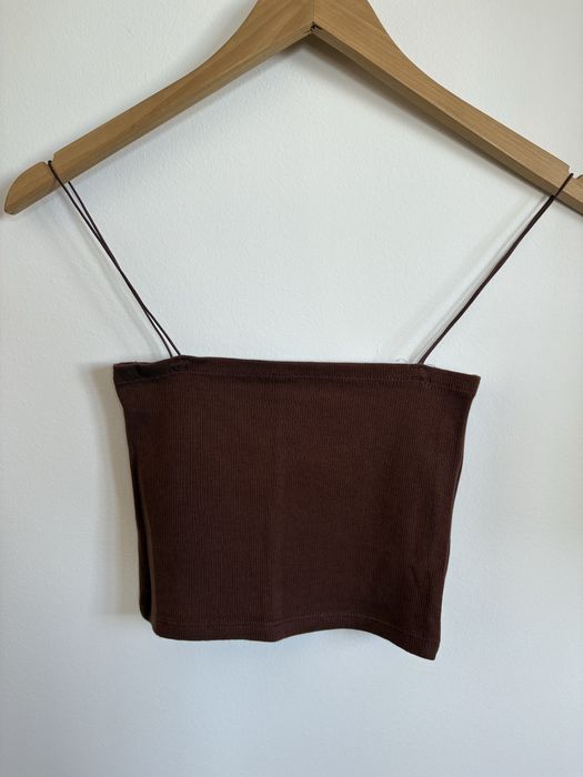 Top castanho Pull&Bear