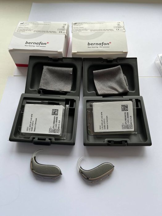 Продам два слухових апарати Bernafon LX3, BTE UP 2.4G NFM SABE LEOX 3в