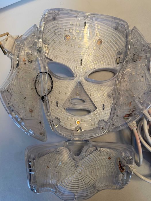 Maska Led Beauty Mask 7 kolorów + elektrostymulacja
