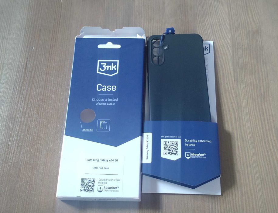 Telefon Samsung Galaxy A34 5G, nowy, nieużywany, fabrycznie zafoliowany.