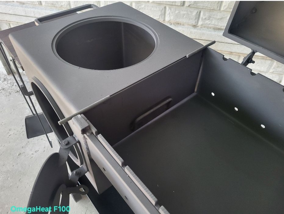 5мм• ХІТ 2025 •Мангал Смокер Коптильня Холодного та Гарячого Копчення