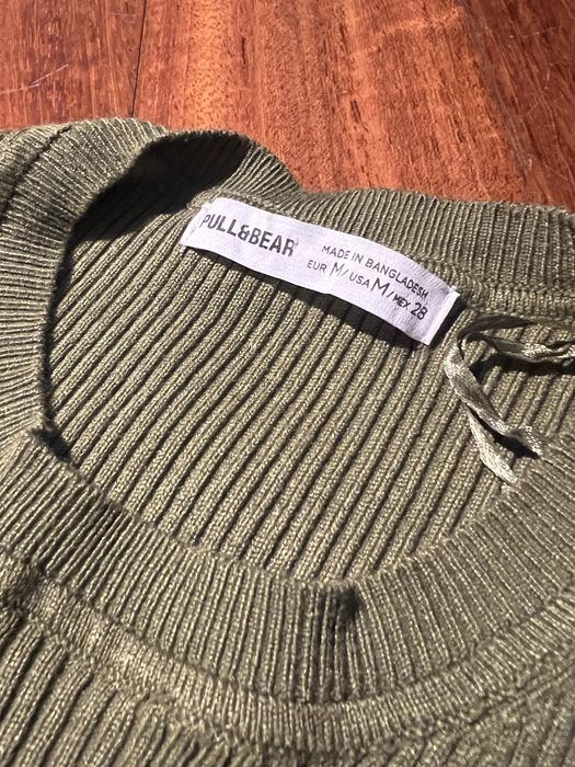 Camisola verde Pull&Bear