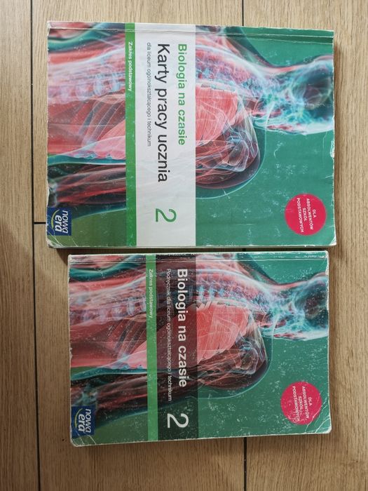 Biologia na czasie 2 podręcznik i karty pracy liceum technikum Nowa era