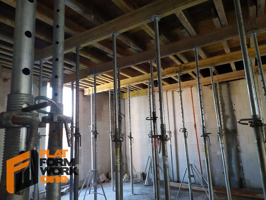 Wynajem szalunków stropowych Radom tanio budowa strop