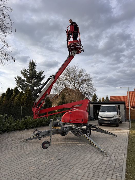 Podnośnik koszowy zwyżka wynajem bez operatora