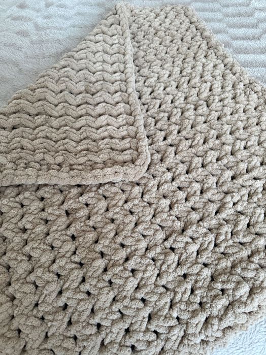 Дитячий пледик Тедді .Дуже теплий та приємний на дотик