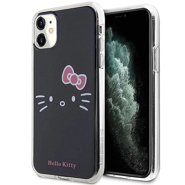 Etui Hello Kitty Iml Kitty Face na iPhone 11 / Xr - czarne