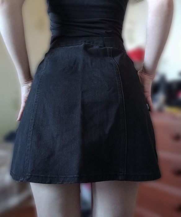 Юбка джинсовая, размер XS-S