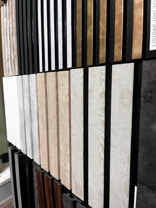 Стінові 3D панелі та дюрополімерний плінтус CITY