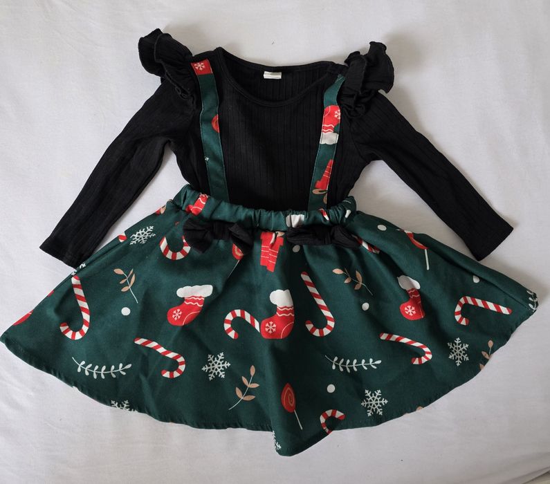 Sukienka świąteczna Rozmiar 80-86