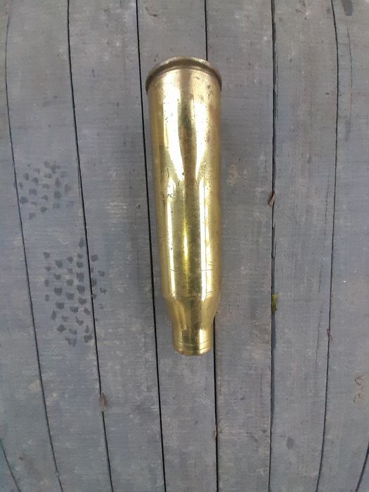 Łuska mosiężna ..