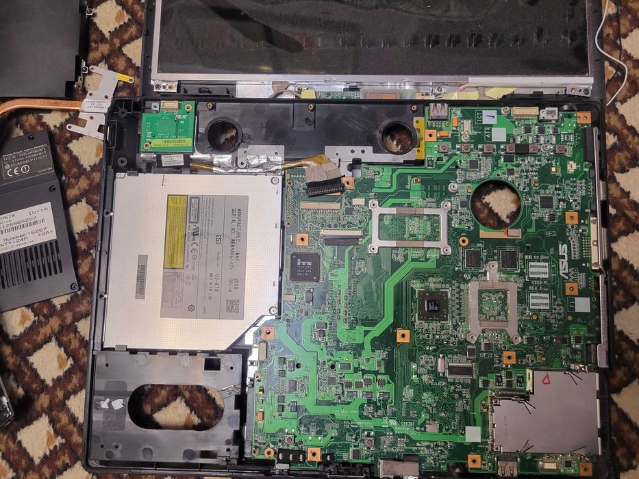 Розборка Ноутбук ASUS M51Kr на запчастини