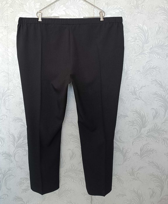 р 24/ євро 52 / 58-60 стильні базові офісні штани штани великі батал