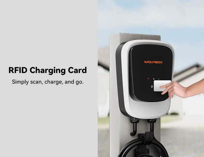 Wallbox Carregador - 7 kw - 32 A - APP e Cartões - Eletricos Hibridos