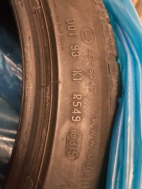 Pirelli SottoZero 225x18x45 95V M+S  Kpl. Opon na zimę