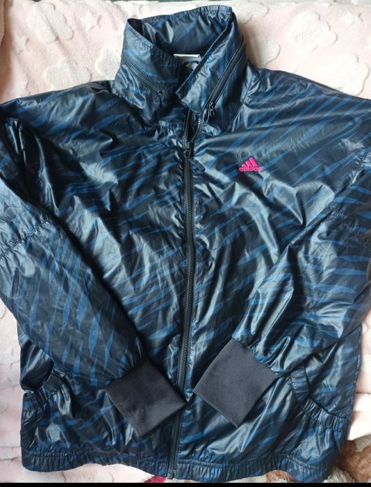 Kurtka ortalionowa wiatrówka Adidas