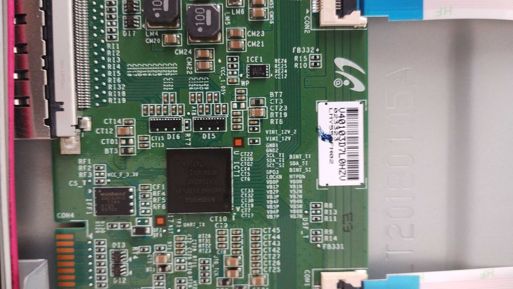 Telewizor 55" Sony KD-55XE7077 USZKODZONY, NA CZĘŚCI