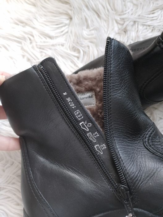 SOLIDUS buty zimowe śniegowce szerokie ocieplane futrem 40