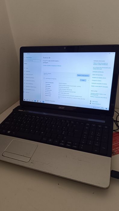 Notebook acer intel core 5