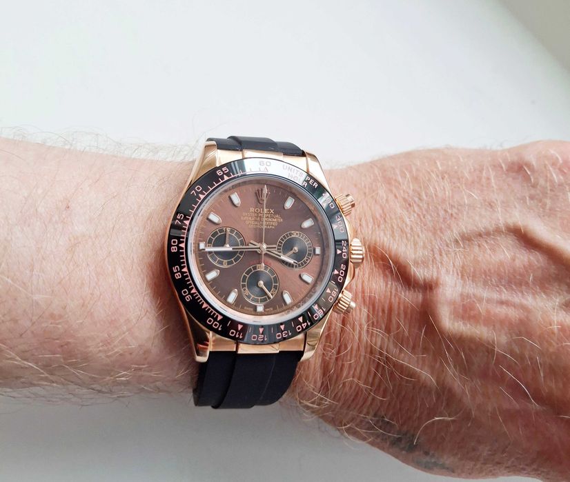 Годинник Rolex* Daytona Cosmograph *brown-black клас ААА