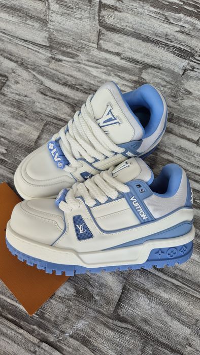 Кросівки Louis Vuitton LV Trainer Maxi White Blue 41-42 р.