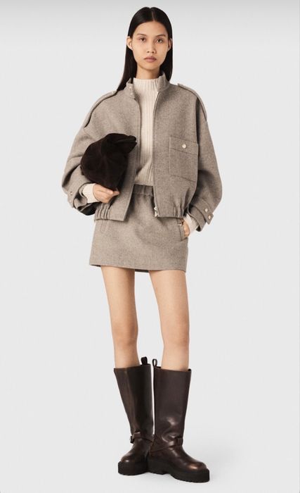 Костюм. Бомбер і спідниця