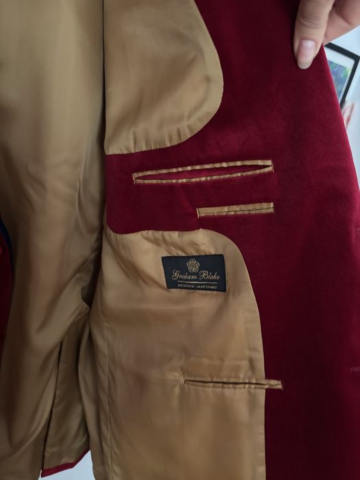Blazer de fato de homem