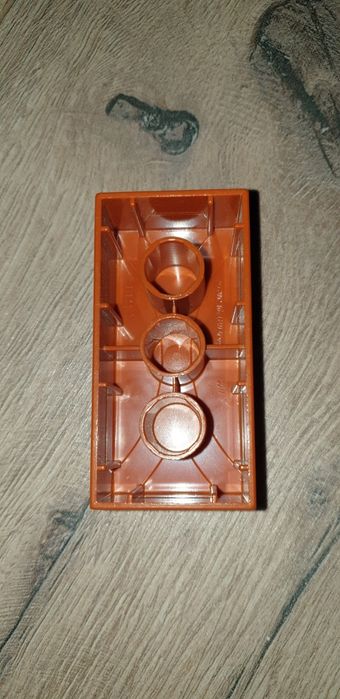 Klocki lego duplo 2x4 jasno brązowy 1szt