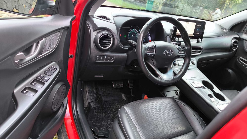 Hyundai kona 64kw.20р. Хюндай Кона шкіра, підігріви ТОП, на номерах!!