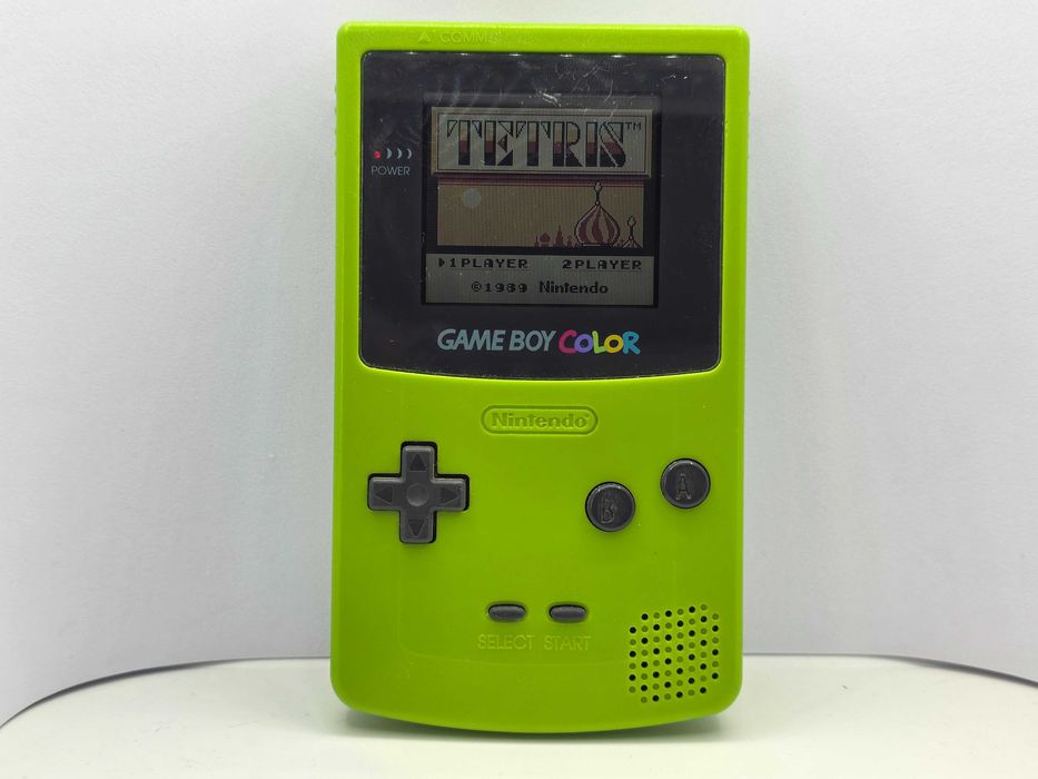 Konsola Nintendo Game Boy Color zielona zestaw pudełko