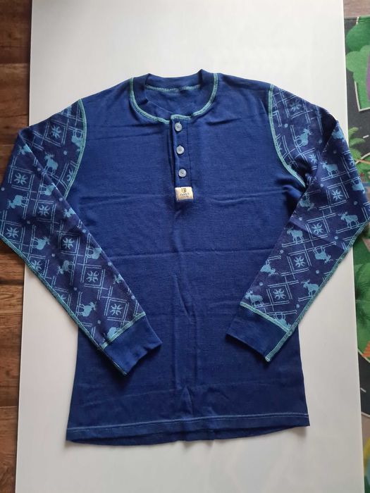 Koszulka termiczna, longsleeve, merino wool, Janus r. M