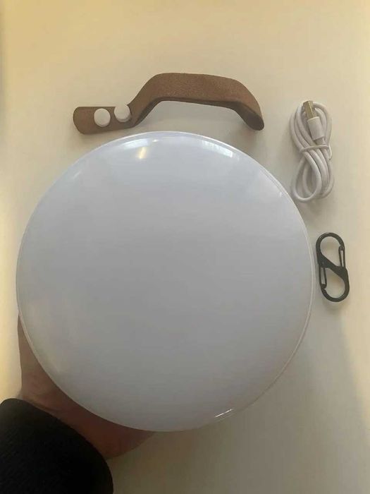 LED лампа 13500 mAh Nitek с магнитом для кемпинга и отключений света