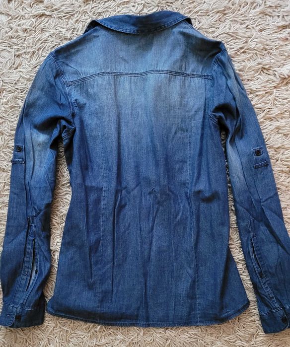 Klasyczna koszula jeansowa 36 S