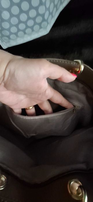 Malha shopper com alça dourada
