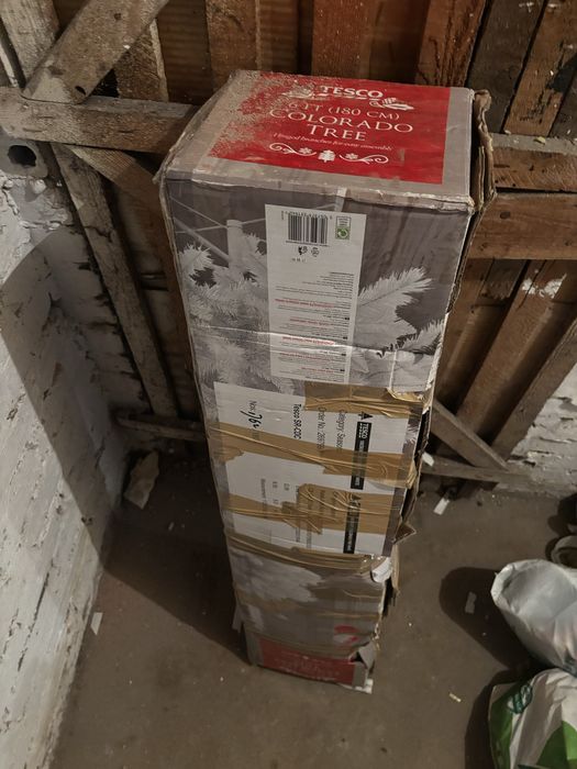 Biała choinka 180 cm