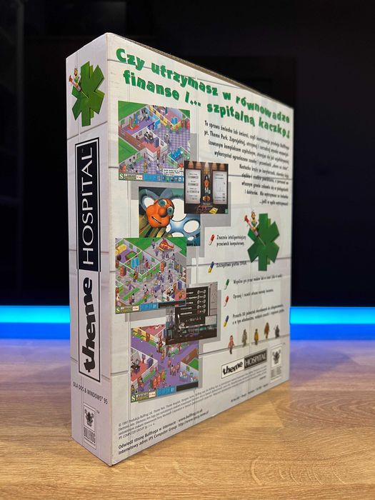 Theme Hospital (PC PL 1997) BIG BOX polskie wydanie IPS