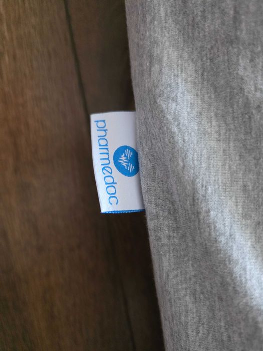 Poduszka ciążowa Pharmedoc kształt U szarość