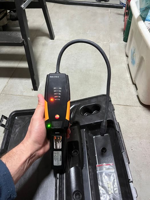 Detetor de gases testo