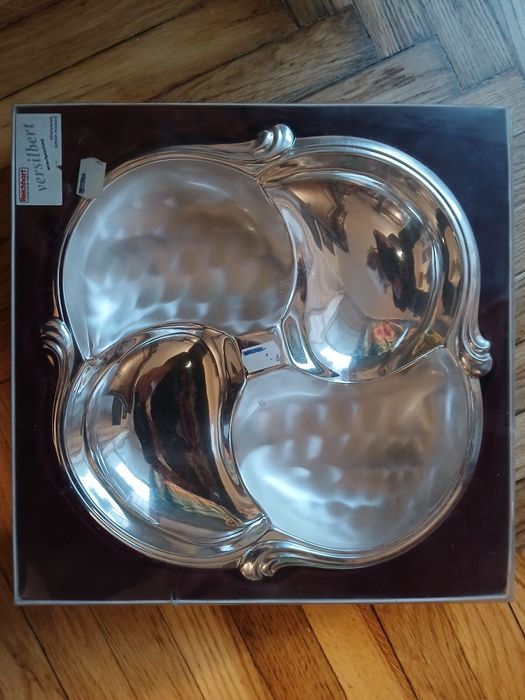Pateral talerz posrebrzany made in west Germany nowy