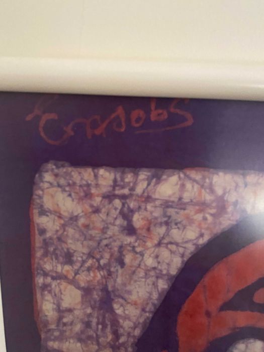 Tela batik africano 'Máscara'