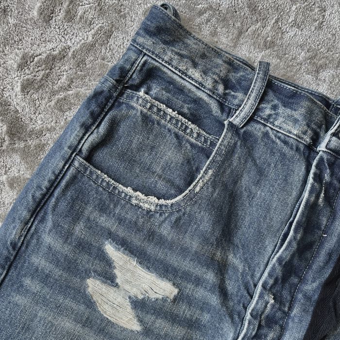 ! НА РУКАХ ! Ann Demeulemeester “Claire” Blue Jeans  | Rick Owens /if6was9 Type