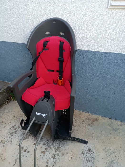 Cadeira de criança para bicicleta.
