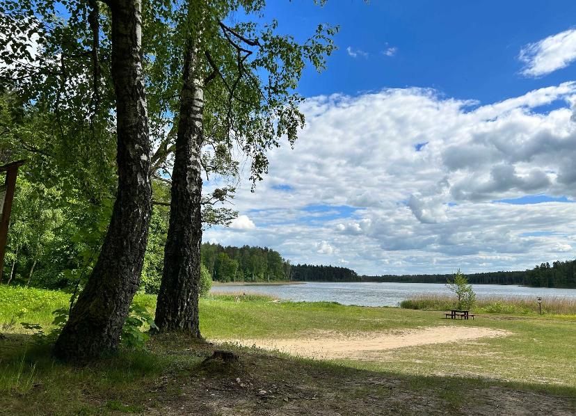 Działka Glebiska nad jeziorem Taftowo