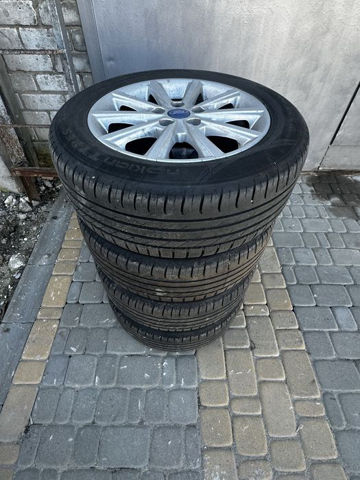 Диски Ford r16. 5/108 7j з резиною Nokian літо