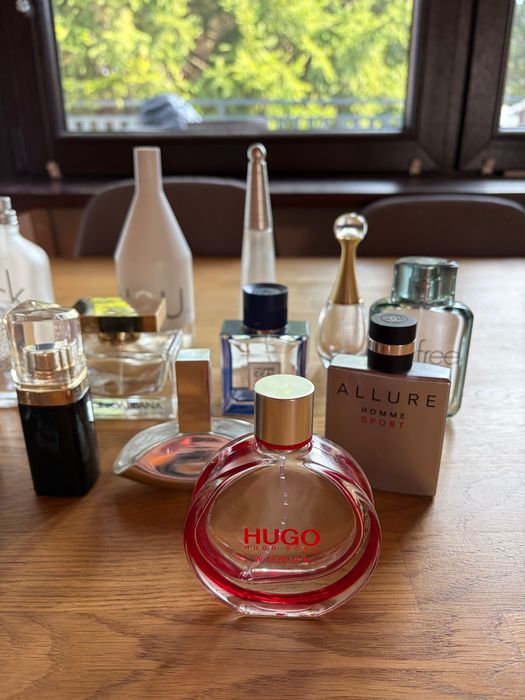 Buteleczki puste po perfumach