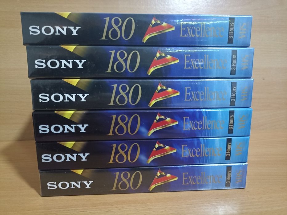 Cassetes Sony VHS HI-FI