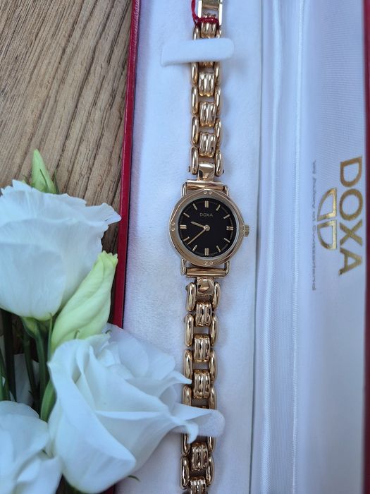 Przecudowny stary zegarek mechaniczny Doxa vintage