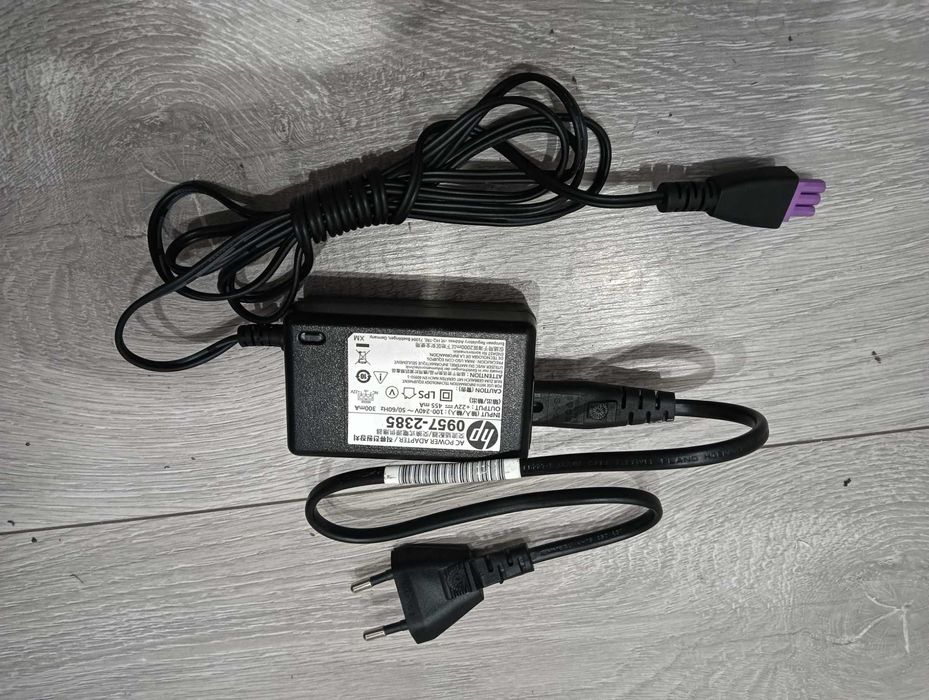 Zasilacz HP 2385 z kablem 22V sieciowy do drukarki
